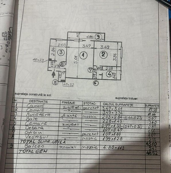 Orizont, AFI Cotroceni, 2 minute Metrou Favorit, apartament 2 camere.